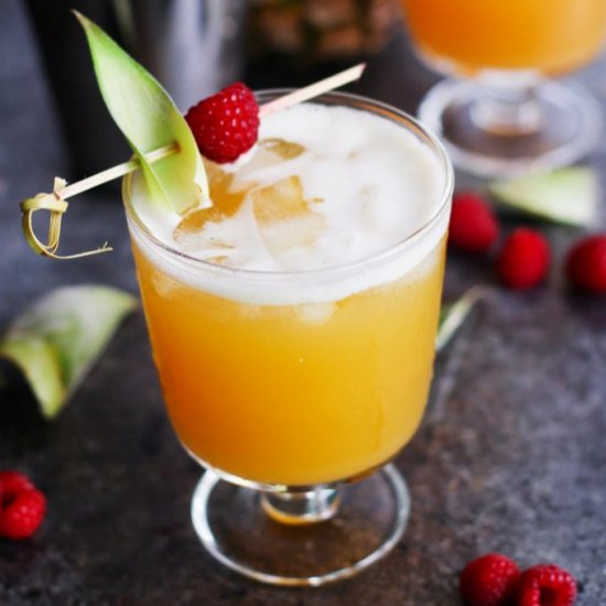 Pineapple Vanilla Vodka Collins