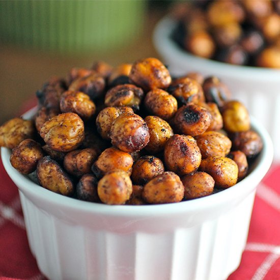 Roasted Spicy Chickpeas