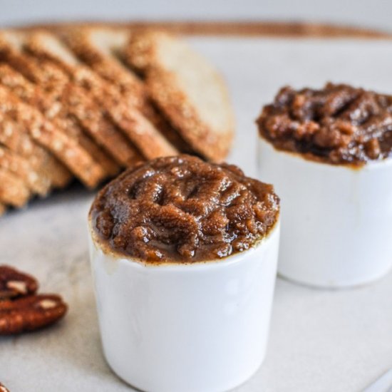 roasted pecan pumpkin butter