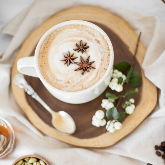 Honey Cardamom Latte