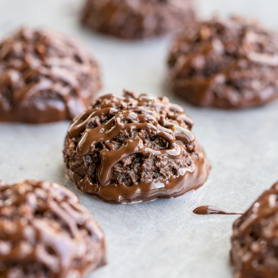 Double Chocolate Macaroons