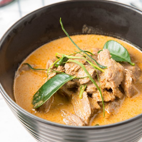 Thai Panang Curry with Beef