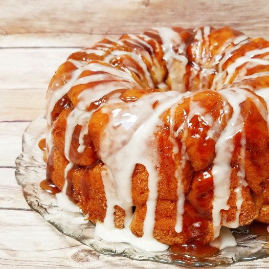 Pumpkin Caramel Monkey Bread