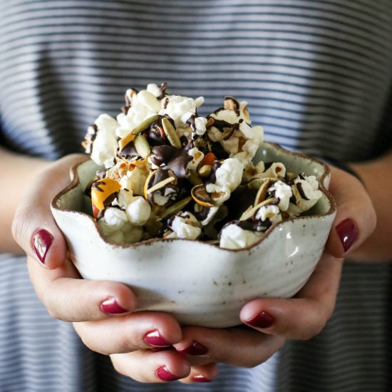 Sweet & Salty Peanut Butter Popcorn