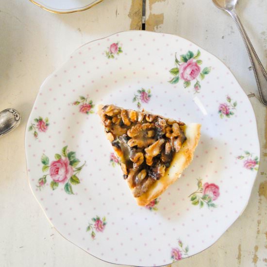 Caramelized Walnut Tart