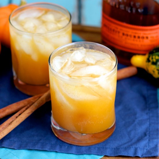 Bourbon Pumpkin Shrub Cocktail