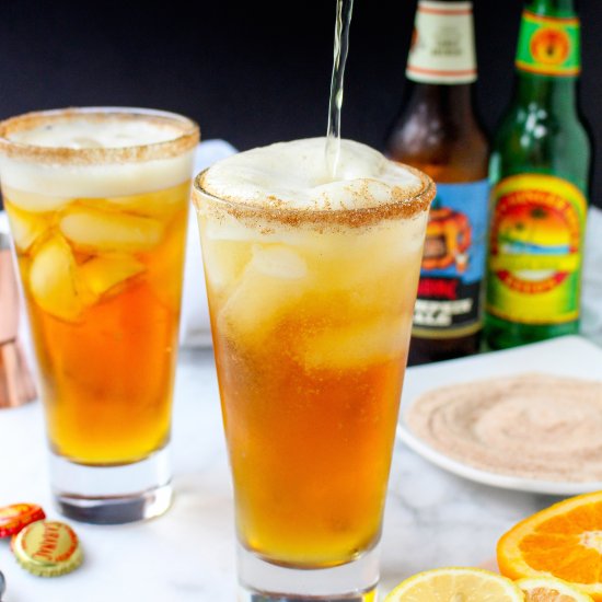 Gingered Pumpkin Beer Shandy