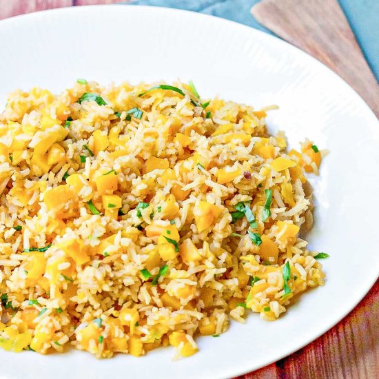 Butternut Squash Pilaf