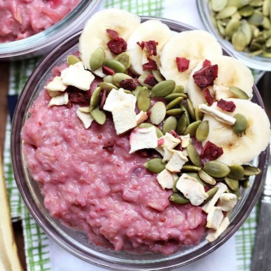 Cranberry Baobab Oatmeal