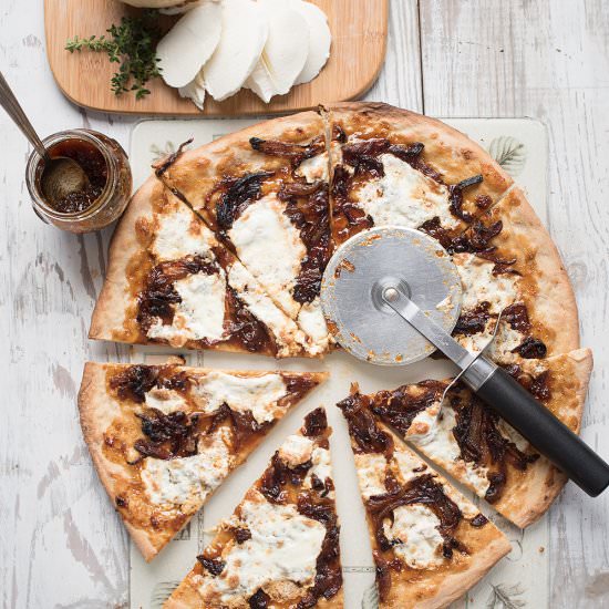 Fig Jam Pizza w/ Caramelized Onions