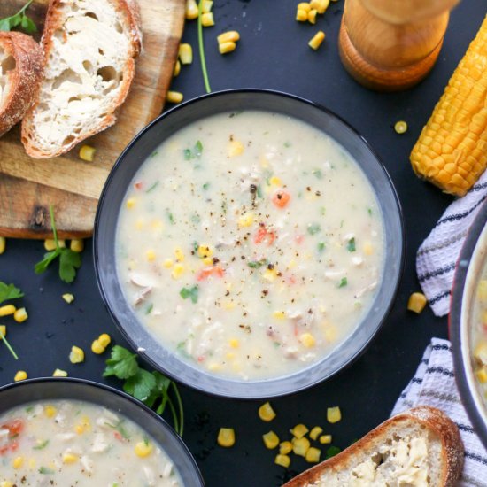 Chicken & Sweetcorn Soup