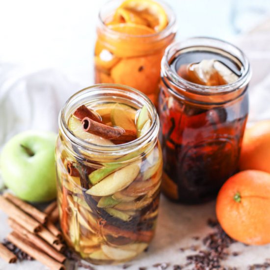 Infused Bourbon, Three Ways