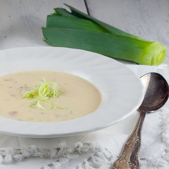 Dutch Mustard and Leek Soup