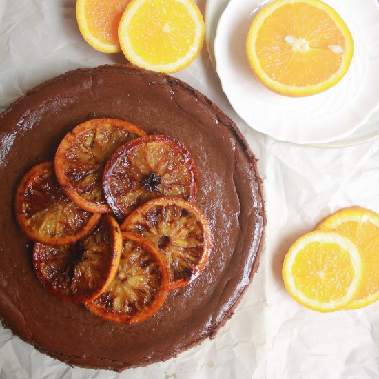 Chocolate Orange Cheesecake