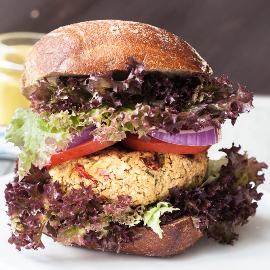 Healthy Couscous Burger