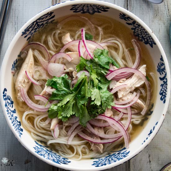 Homemade Chicken Pho (Pho Ga)