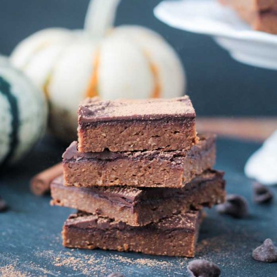 Pumpkin Fudge Brownies