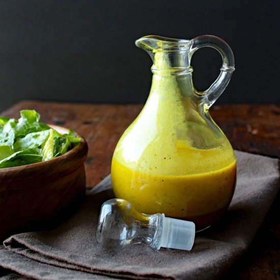 Apple Cider Turmeric Vinaigrette