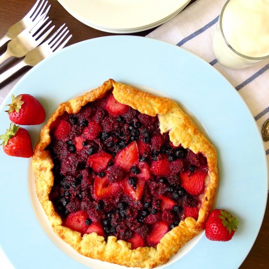 Fresh Berry Galette