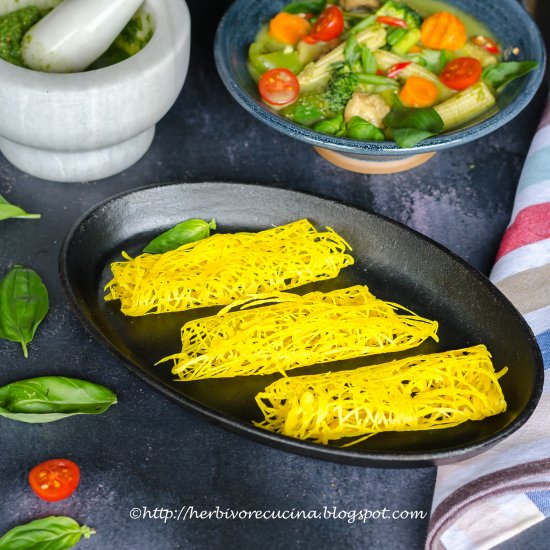 Roti Jala |  Malaysian Net Bread