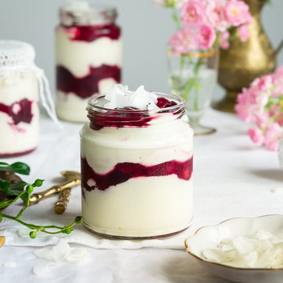 Mascarpone Cherry Trifle