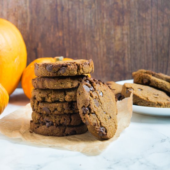 Pumpkin Chocolate Chip Cookies