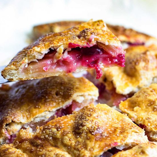 Cranberry Apple Slab Pie