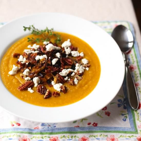 Apple-Butternut Squash Soup