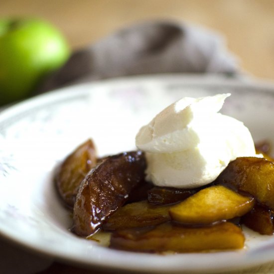 Brown Butter Apples