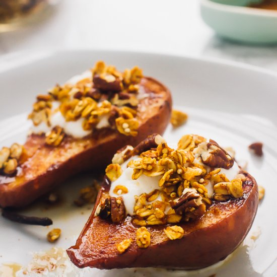 Cinnamon Baked Pears