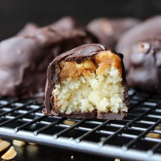 Healthier Homemade Snickers