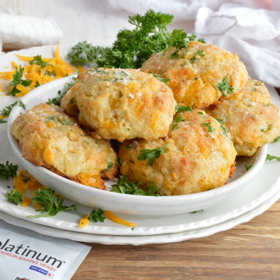 Cheddar Bay Drop Biscuits