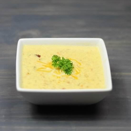 Loaded Cauliflower Soup