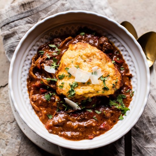 Beer Braised Chicken Pot Pie