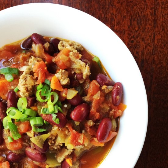 Beef and Veggie Chili