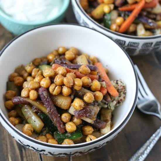 Glazed Carrot and Quinoa Salad