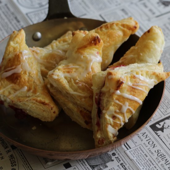 Pear and Cranberry Turnovers