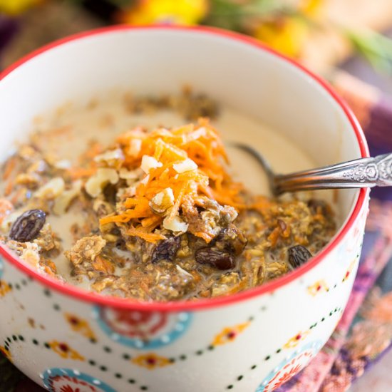 Carrot Cake Overnight Oats