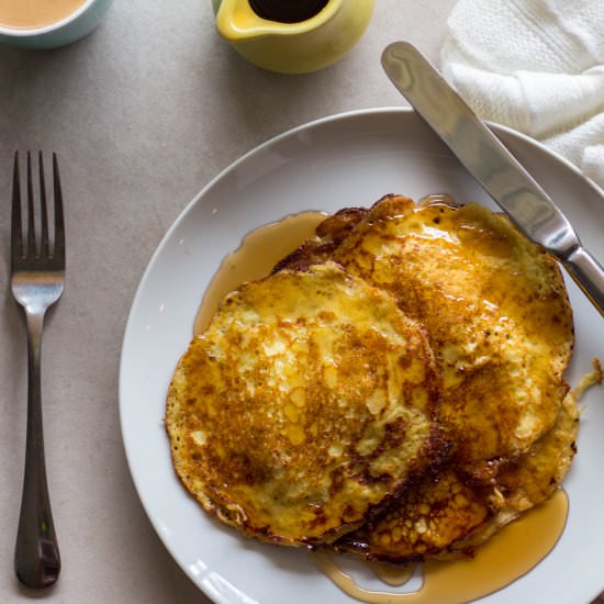 Lavender Ricotta Pancakes