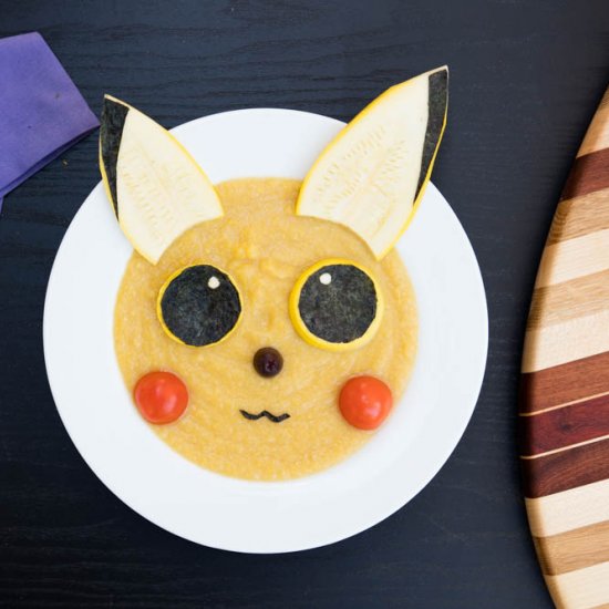 Pikachu Summer Squash Soup