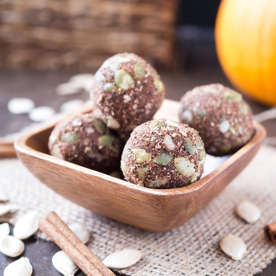 Chai Pumpkin Espresso Biss Balls