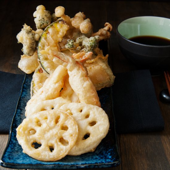 Shrimp and Vegetable Tempura