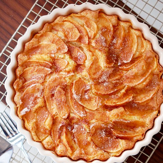 German apple cake (apfelkuchen)