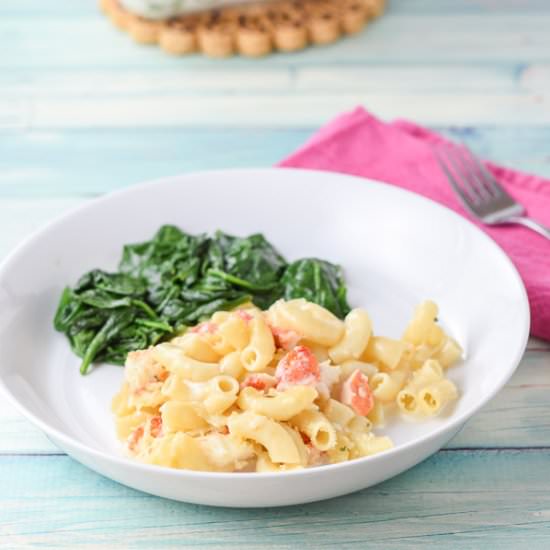 Lobster Macaroni & Cheese Casserole