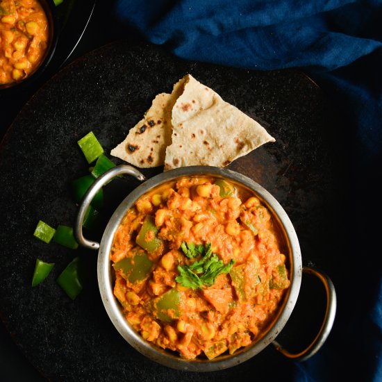 Corn Capsicum Masala