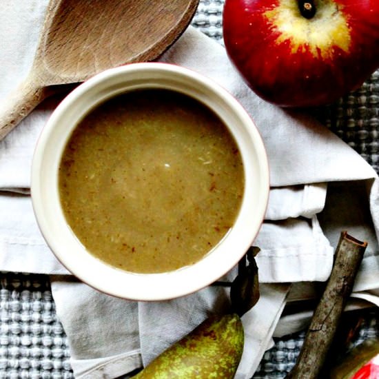 Pear and Apple Sauce