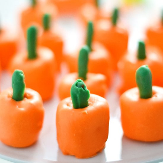 Pumpkin Marshmallow Pops