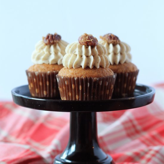 Pumpkin cupcakes