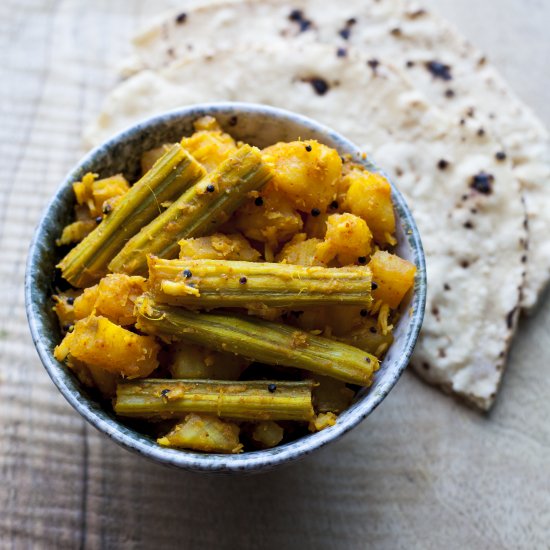 GOAN SWEET POTATO AND DRUMSTICK