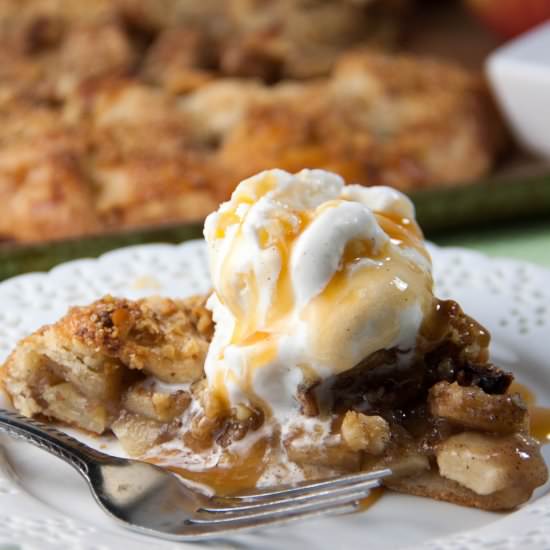 Apple Walnut Crostata